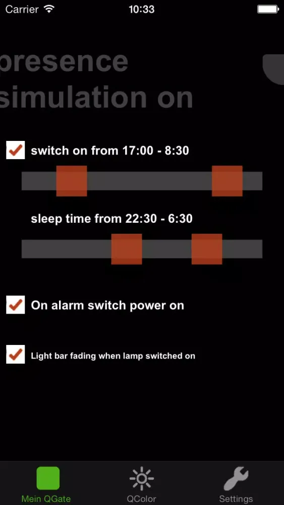 QGuard - Personal Mobile Alarm System স্ক্রিনশট