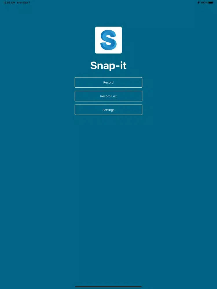 ภาพหน้าจอของ Snap-it - #1 Record App iPad 