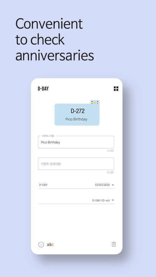 Cute Note DDay Todo-screenshot-5