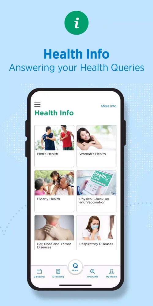 Quality HealthCare Mobile App Screenshots