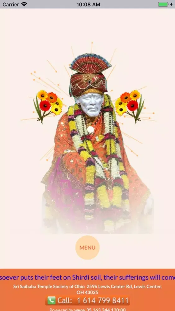 Zrzuty ekranu Sri SaiBaba Temple Columbus