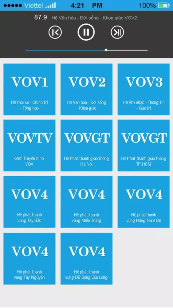 VOV Radio+ Screenshots