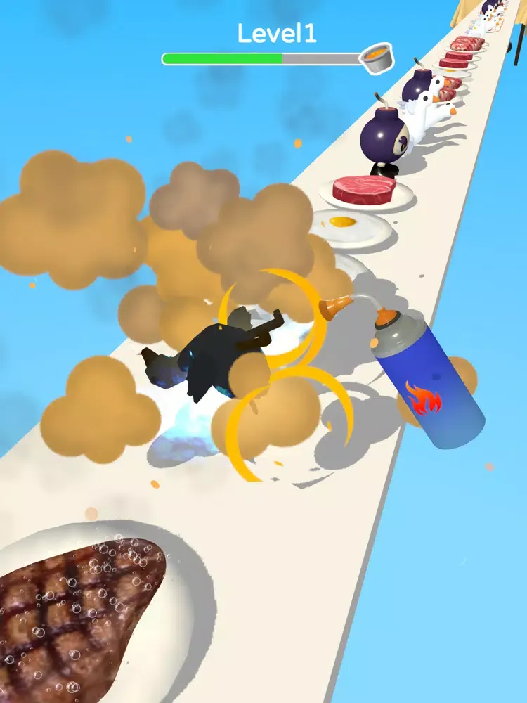 Capturas de tela do Grill Master 3D iPad 