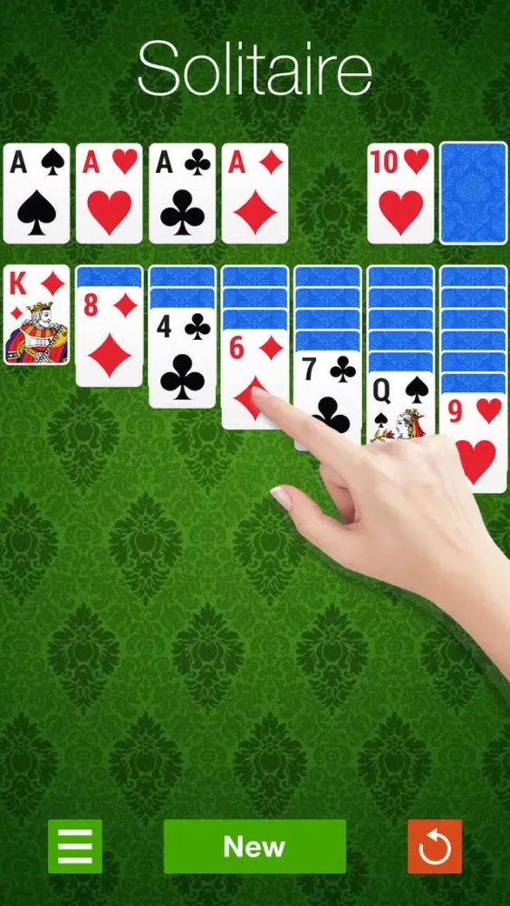 Screenshot di Solitaire‧