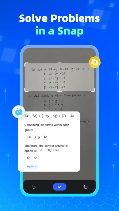 Question.AI-Math Calculator स्क्रीनशॉट