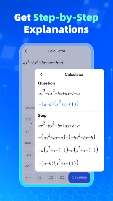 Question.AI-Math Calculator स्क्रीनशॉट