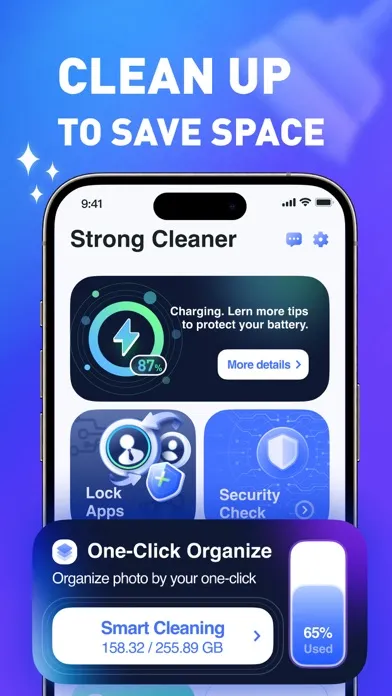 Strong Cleaner: Free up space Screenshots