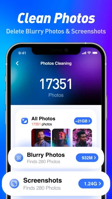 Strong Cleaner: Free up space Screenshots