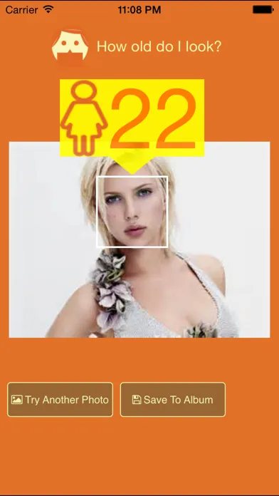 Ảnh chụp màn hình của How Old Do you Look like?
