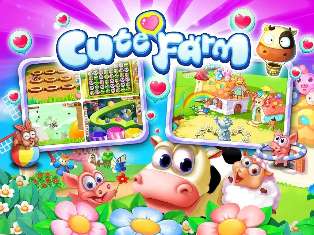 Cute Farm iPad  Ekran Görüntüleri