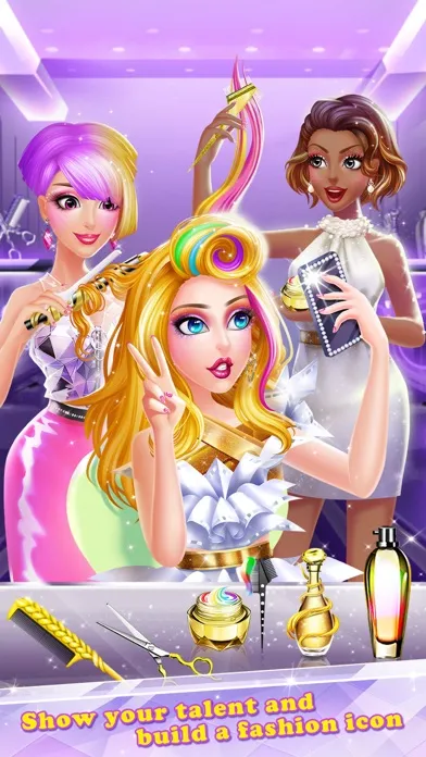 Superstar Hair Salon ~ Girls स्क्रीनशॉट