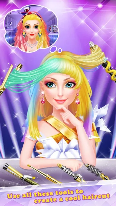 Superstar Hair Salon ~ Girls स्क्रीनशॉट