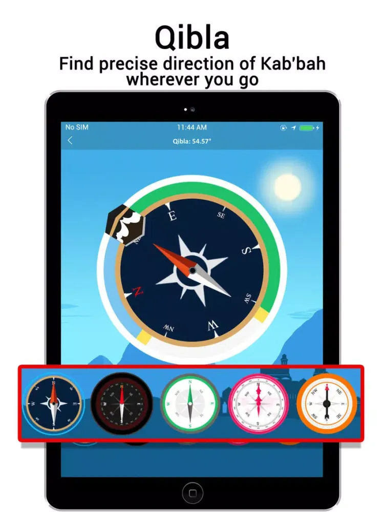 Qibla Lite - Qibla Directions iPad  Ekran Görüntüleri