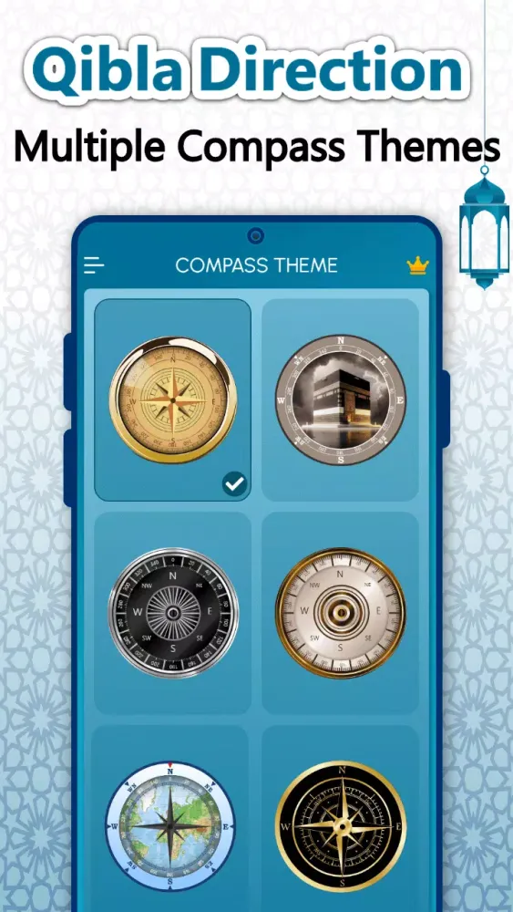 Tangkapan layar Qibla Finder: Qibla Direction