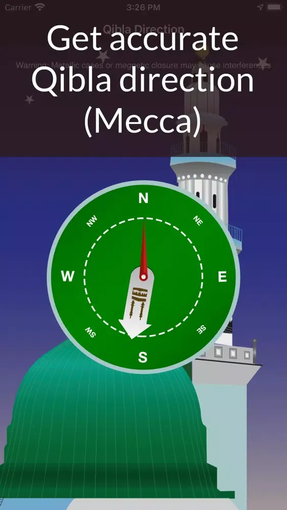 Capturas de pantalla de Qibla Compass - Ramadan 2020