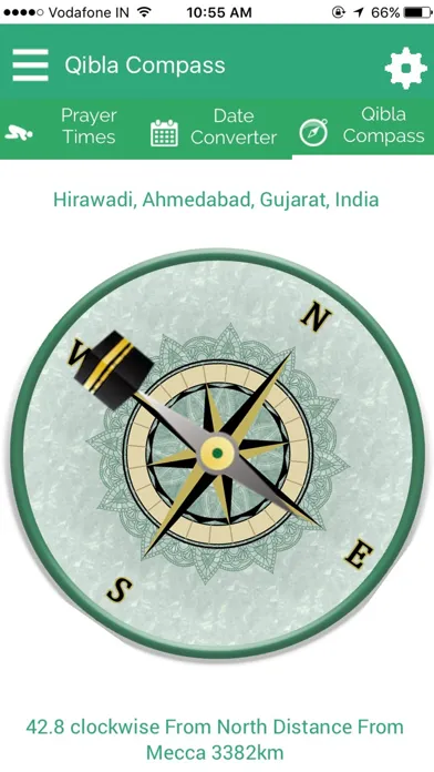 Скриншоты Qibla Compass & Ramadan 2018