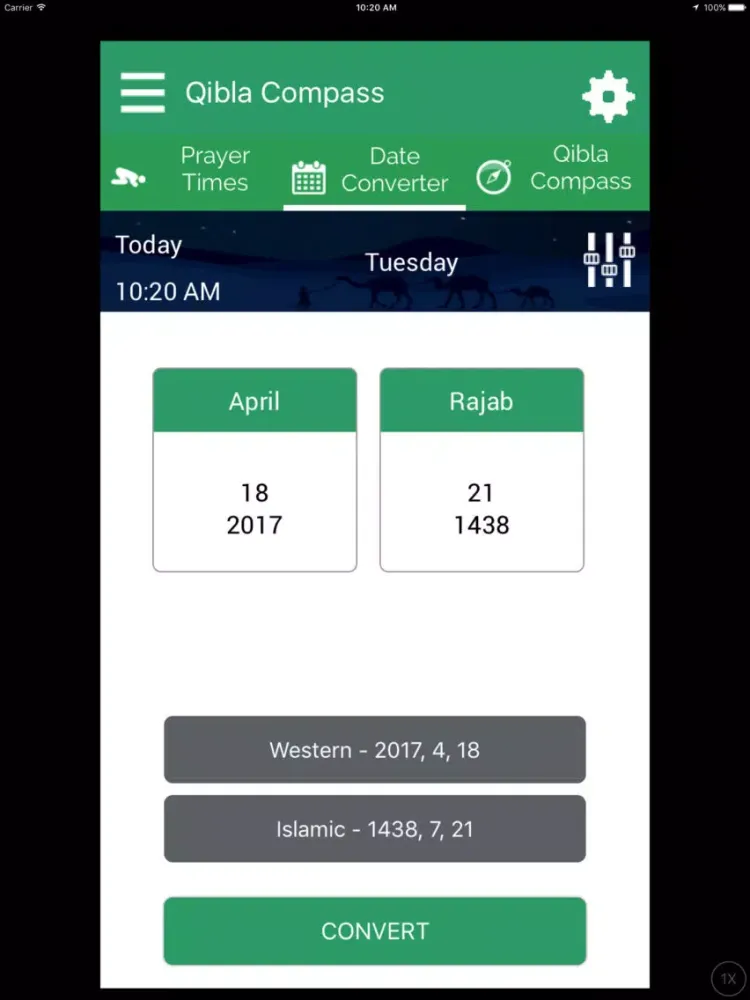 Qibla Compass Pro & Ramadan iPad  سکرین شاٹس
