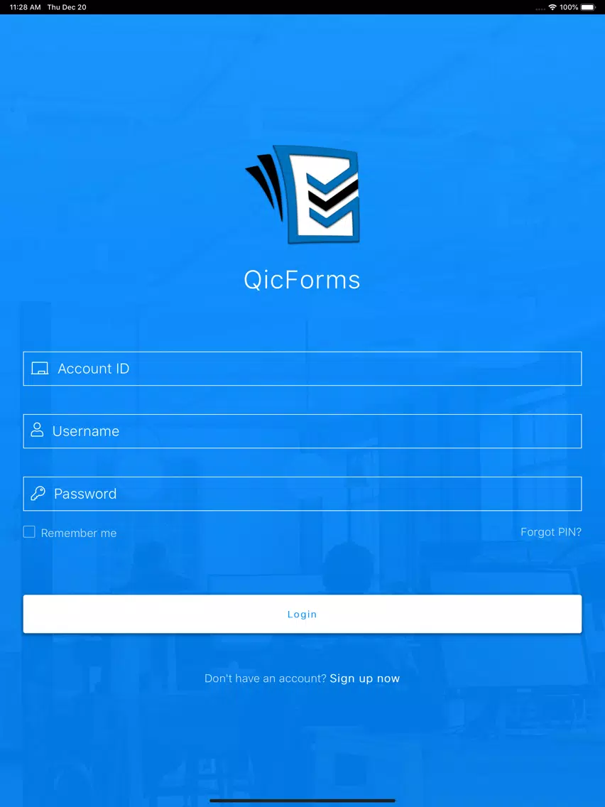 Capturas de pantalla de QicForms iPad 