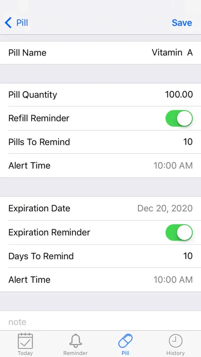 Captures d'écran de Daily Med Pill Reminder Alarm