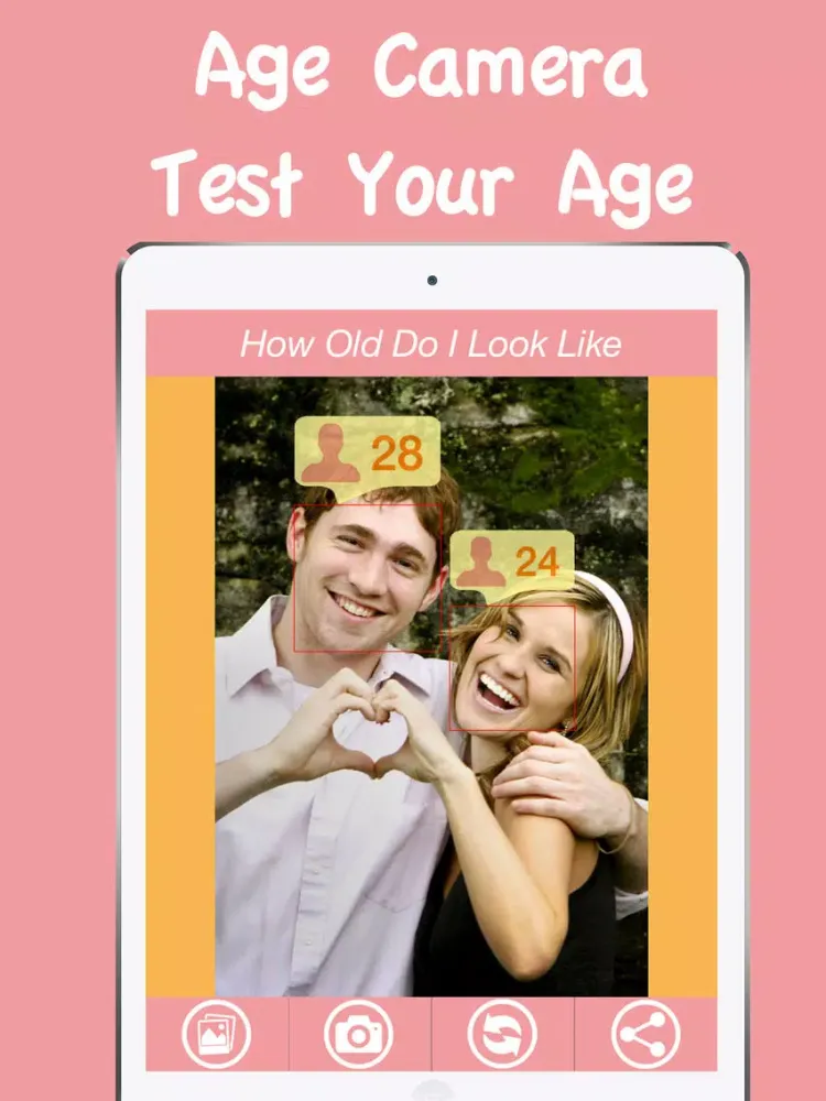 Age Camera Free - How Old Do I Like From Challenged Selfie Photo iPad  Screenshots