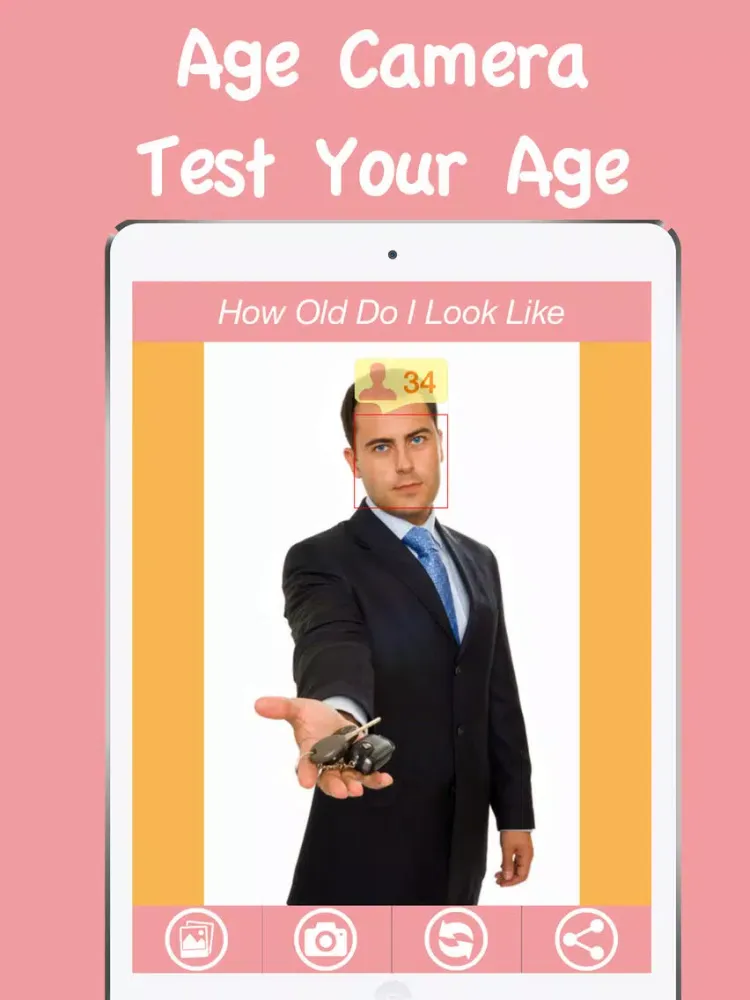 Age Camera Free - How Old Do I Like From Challenged Selfie Photo iPad  Screenshots