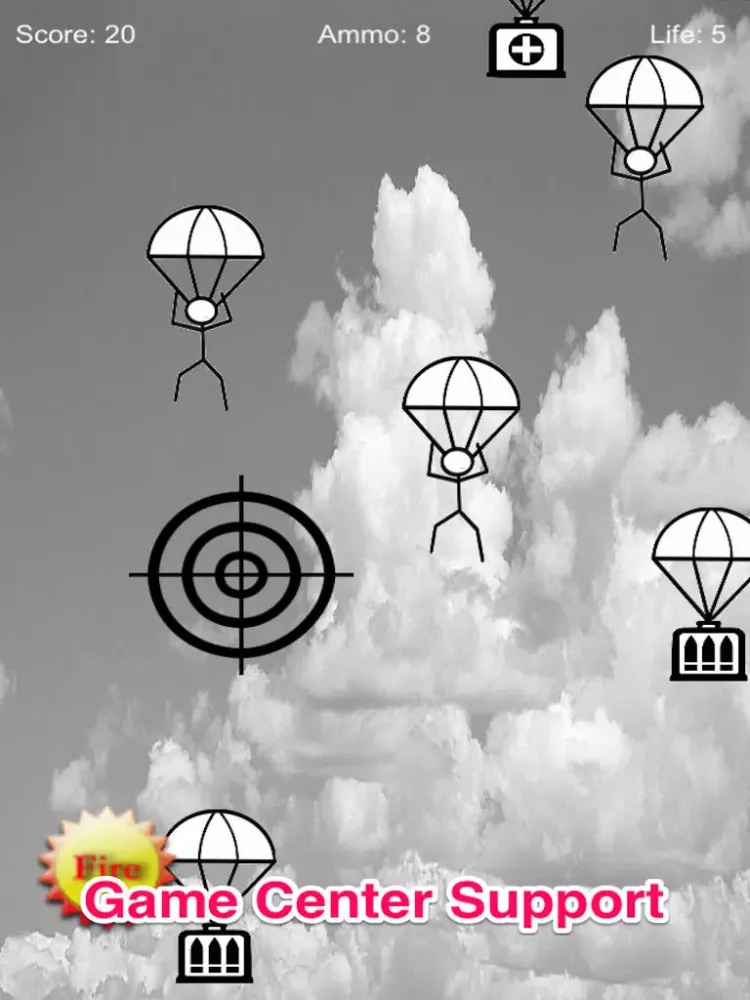 ภาพหน้าจอของ Aiming And Shooting 2: Stickman Sniper Battle Free iPad 