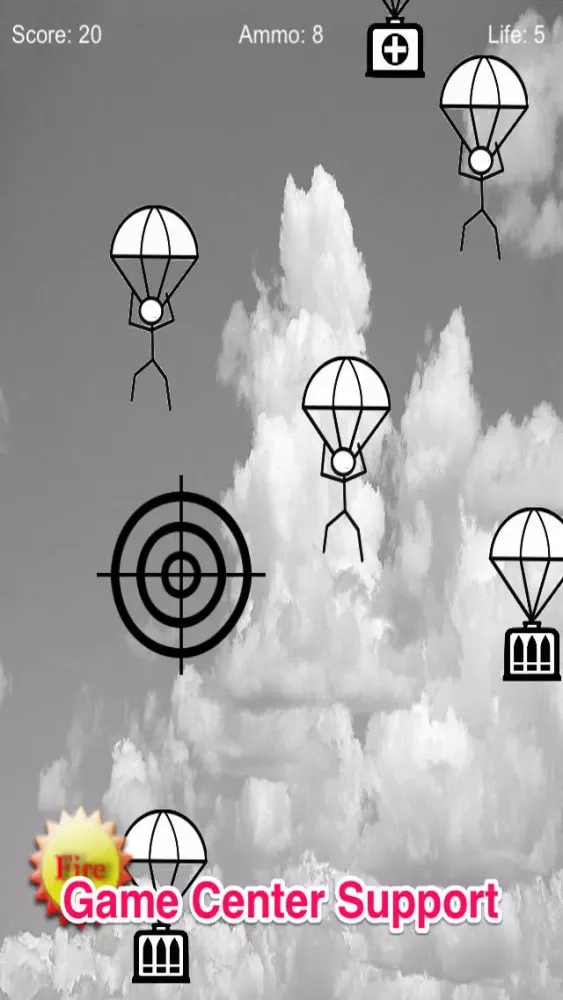 ภาพหน้าจอของ Aiming And Shooting 2: Stickman Sniper Battle Free