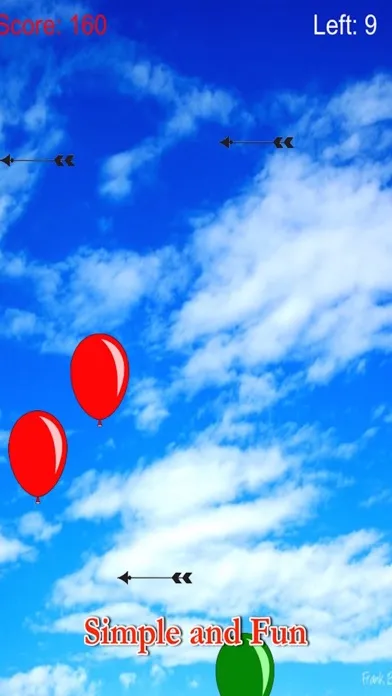 Aim And Shoot Balloon With Bow - No Bubble In The Sky Free Screenshots