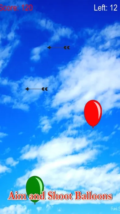 Aim And Shoot Balloon With Bow - No Bubble In The Sky Free Screenshots