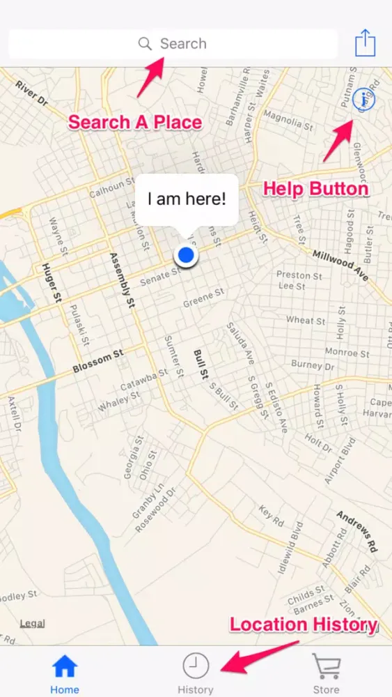 Tangkapan layar Fake GPS Location Changer
