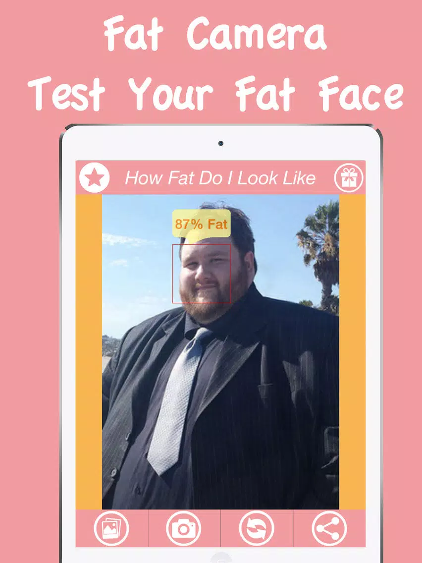 Fat Camera Plus Free App - Guess Fitness On You Challenged Face Photo iPad  سکرین شاٹس
