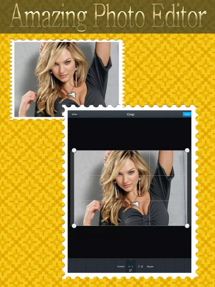 Tangkapan layar Mirror Photo Editors Free - Reflection,Filters,Dominos Effects On Fotos iPad 