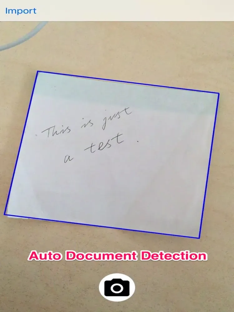 Camera Scanner - Document Scanning And Management iPad 應用截圖