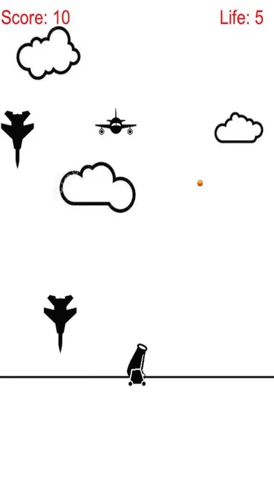 Captures d'écran de Attack and Defense Combat - Artillery Shoot Air Plane Free