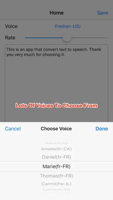Text To Speech Sound Converter 스크린샷