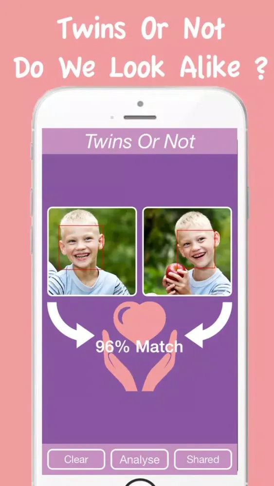 Zrzuty ekranu TwinsOrNot Free App - Do You Colorfy Challenged Photo Look Alike