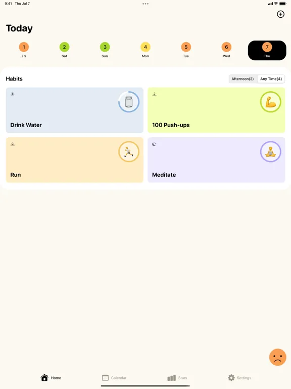 FeelGood: Habit & Mood Tracker iPad  Ekran Görüntüleri