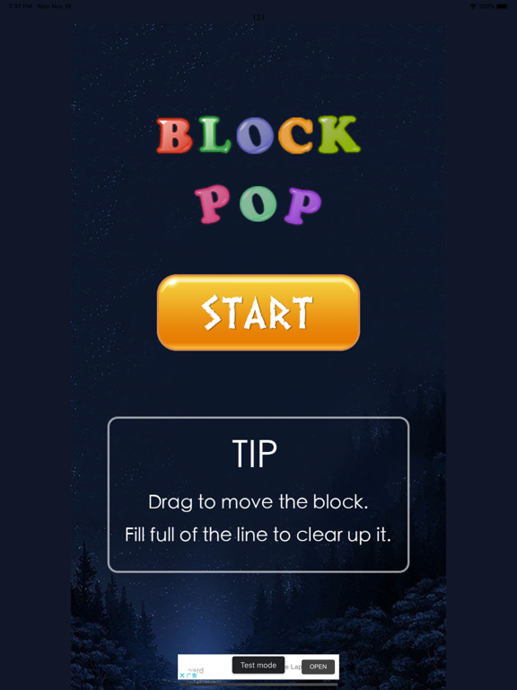 Block Pop - Elimination games iPad  스크린샷