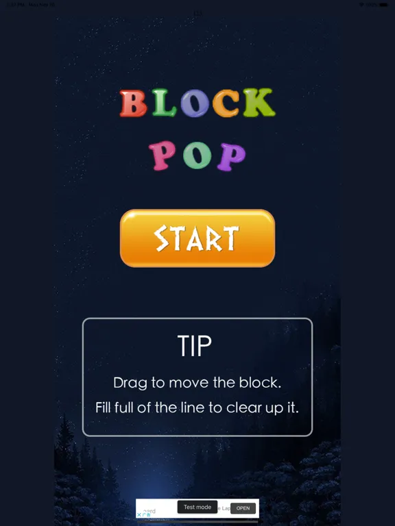Tangkapan layar Block Pop - Elimination games iPad 