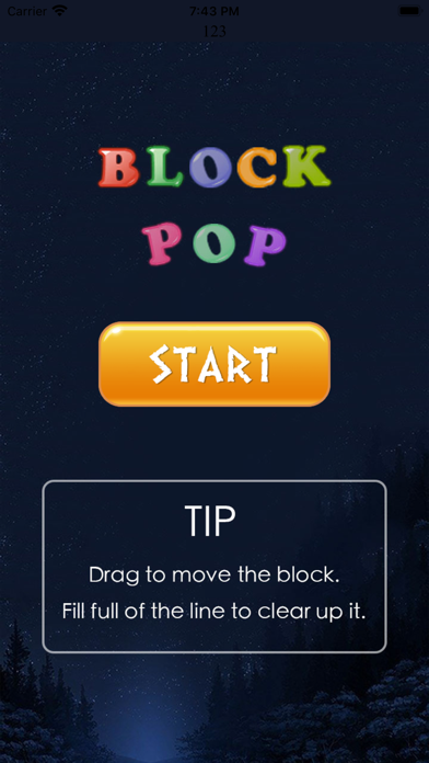 Block Pop - Elimination games 스크린샷
