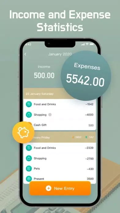 Ảnh chụp màn hình của Bill Tracker-Organizer&Manager