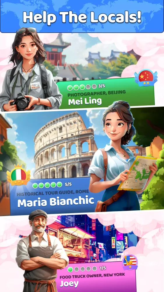 Backpacker™ Go! Screenshots