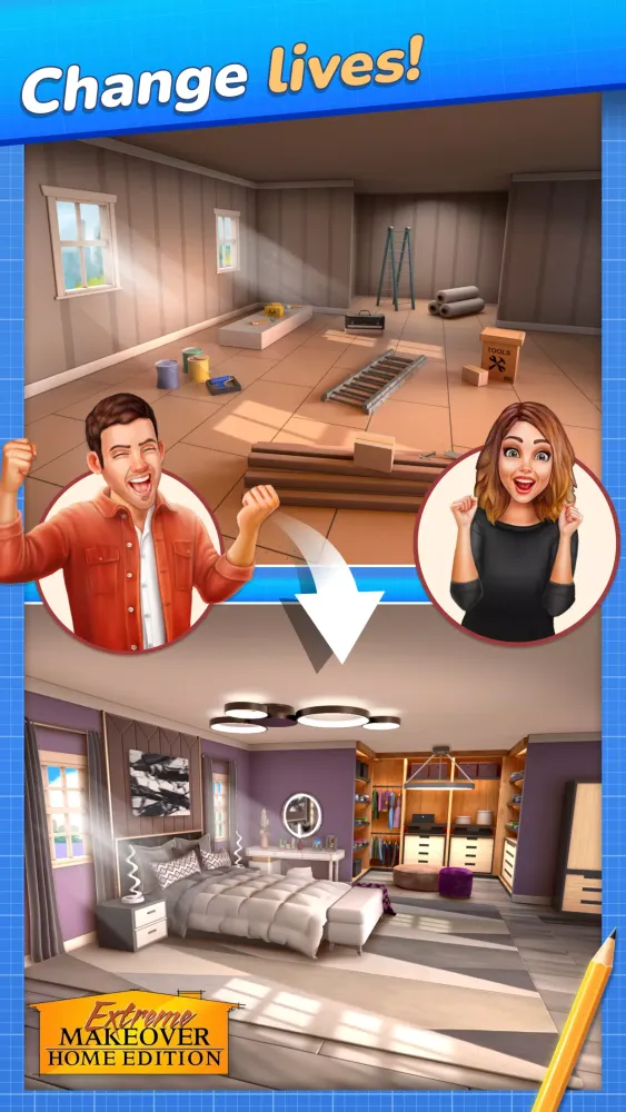 Capturas de pantalla de Extreme Makeover