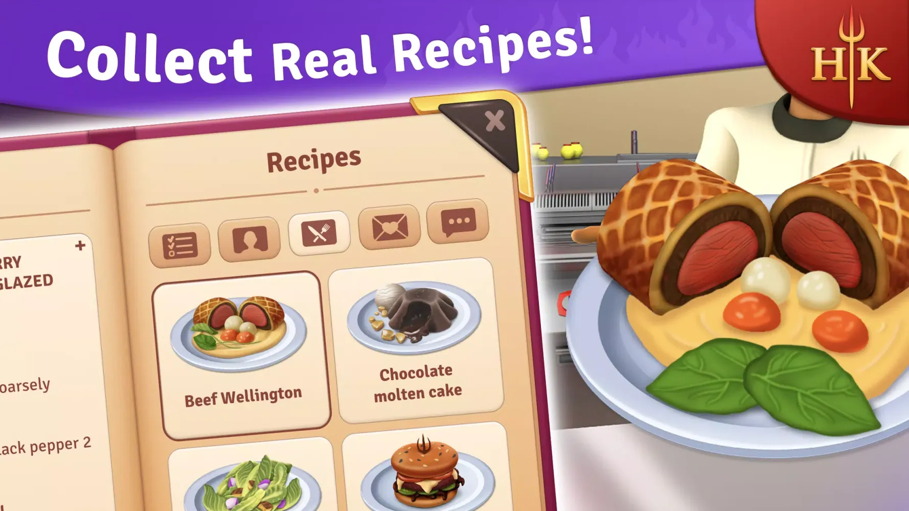 Hell's Kitchen: Match & Design应用截图
