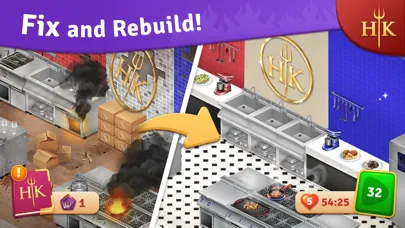 Hell's Kitchen: Match & Design スクリーンショット
