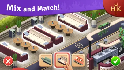 Hell's Kitchen: Match & Design スクリーンショット