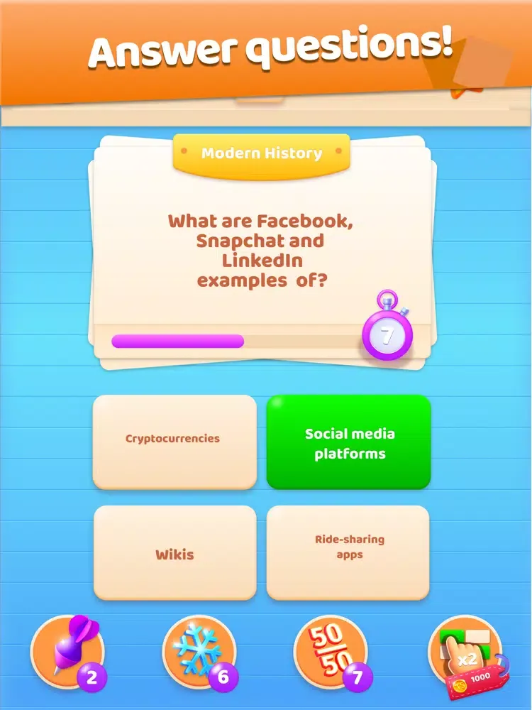 Trivia Mansion: Quiz & Design iPad 应用截图