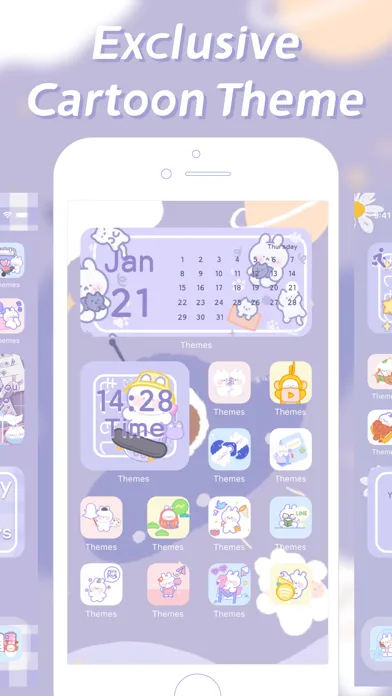 Themes: Color Widgets, Icons स्क्रीनशॉट