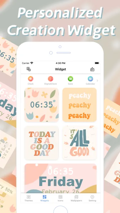 Themes: Color Widgets, Icons स्क्रीनशॉट