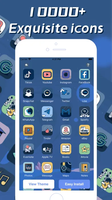 Themes: Color Widgets, Icons स्क्रीनशॉट